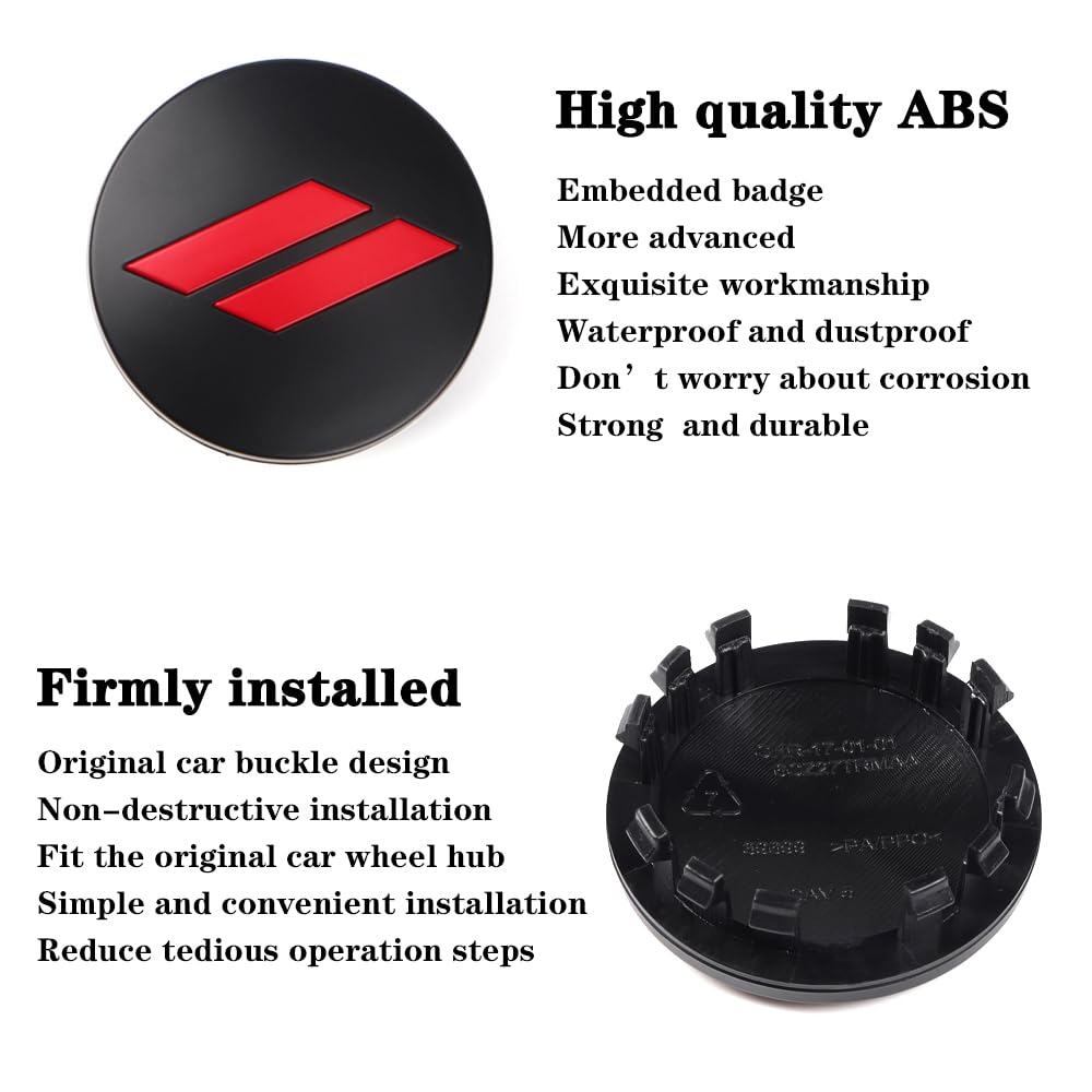 Ynnloyss valve stem cap detail matching hub cap pattern for coordinated styling