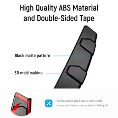 YOJOJOCO adhesive backing peeling ready to install for strong secure fit