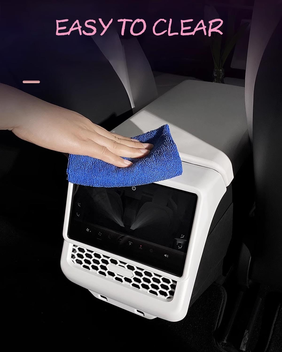 YOKOOHITECH adhesive backing detail for simple peel-and-stick installation