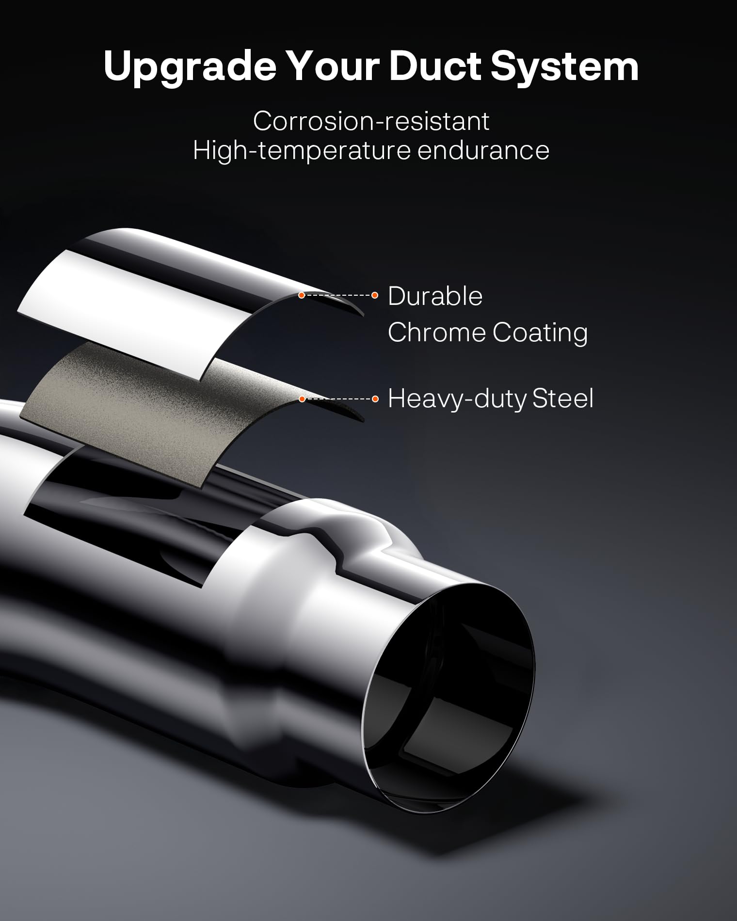 YOLANDO installed on pickup tailpipe demonstrating easy upgrade benefit