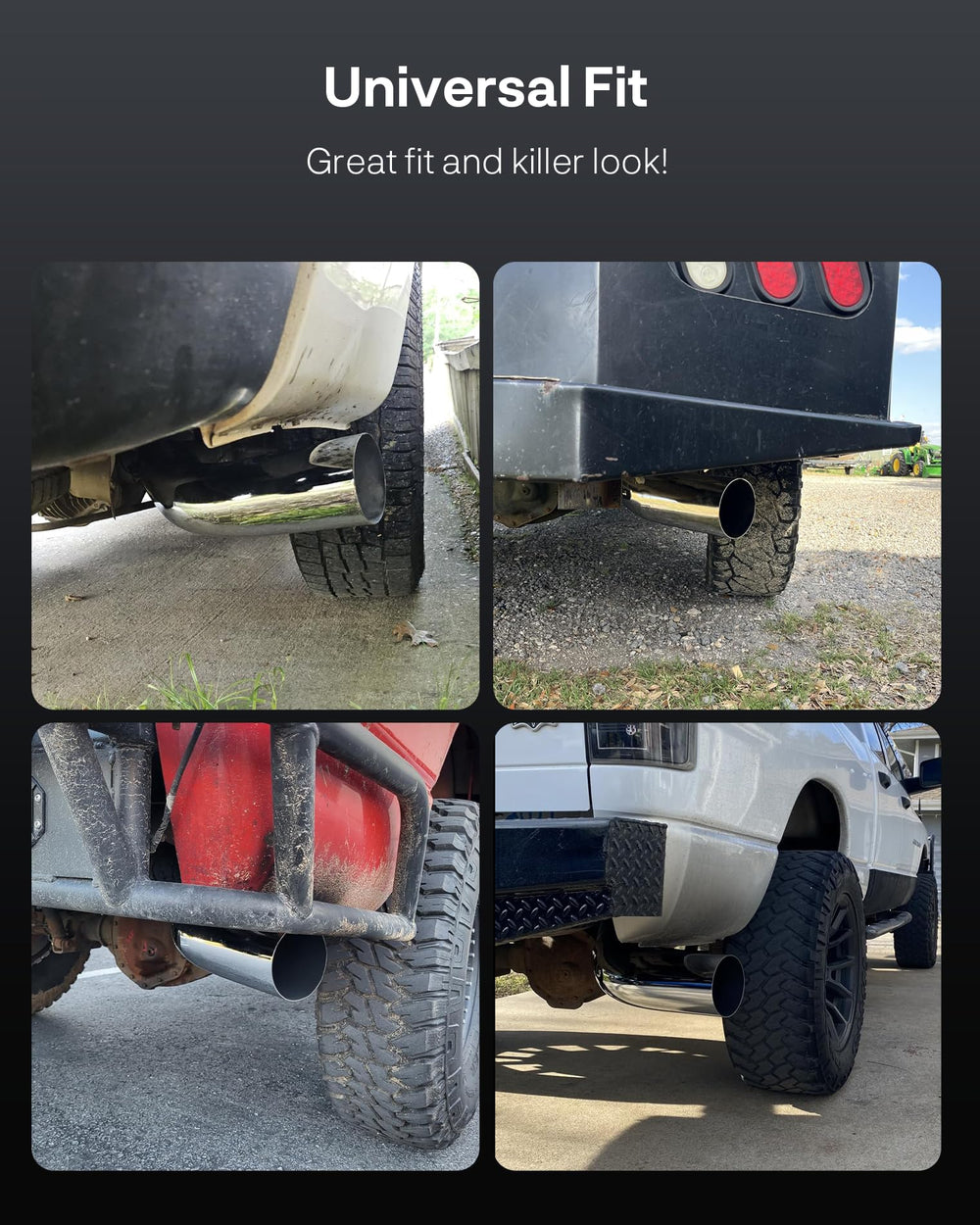 YOLANDO lifestyle truck parking shot showing enhanced appearance benefit