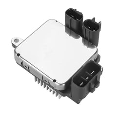 YOLLKY front view of cooling fan control module showing connector and housing, ensures correct fit