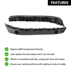 YOLLKY bracket installed on Toyota Sienna restoring bumper secure fit
