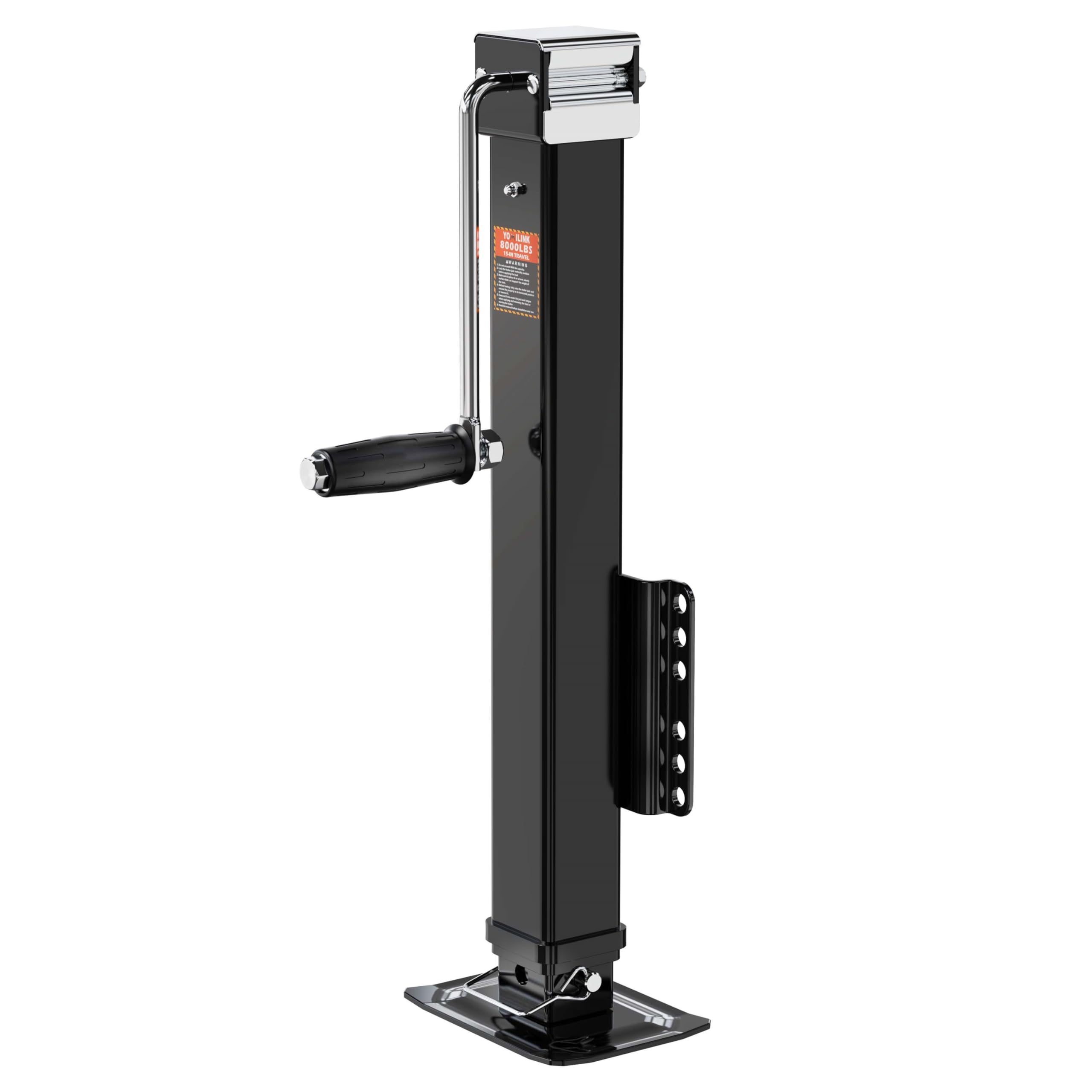 YOMILINK front profile bolt-on jack showing robust construction and easy mounting