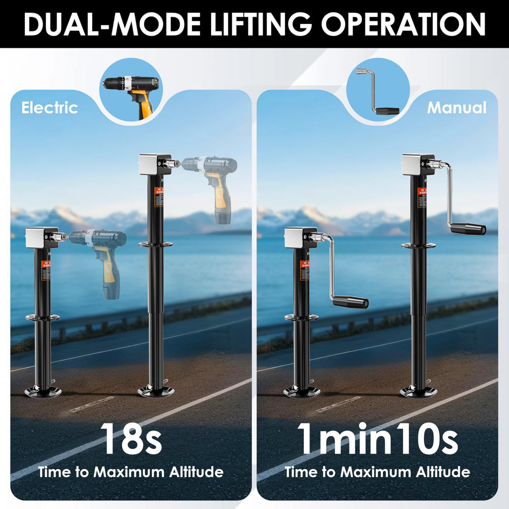 YOMILINK universal 9-hole mounting plate and hardware for straightforward installation