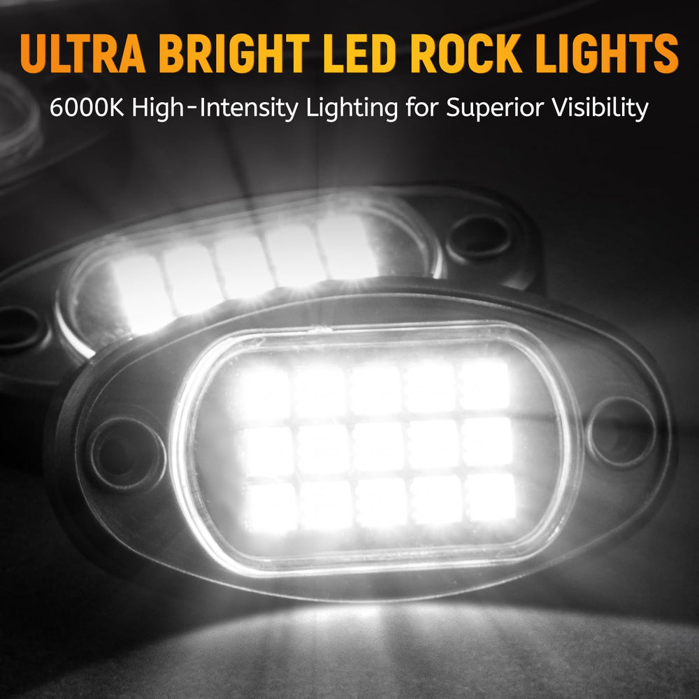 YONEDA lights illuminating roadside at night showing clearer ground visibility benefit