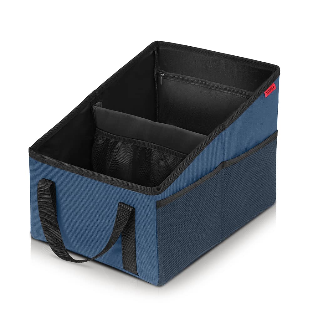 YOOFAN front view on passenger seat showing organized storage and quick access