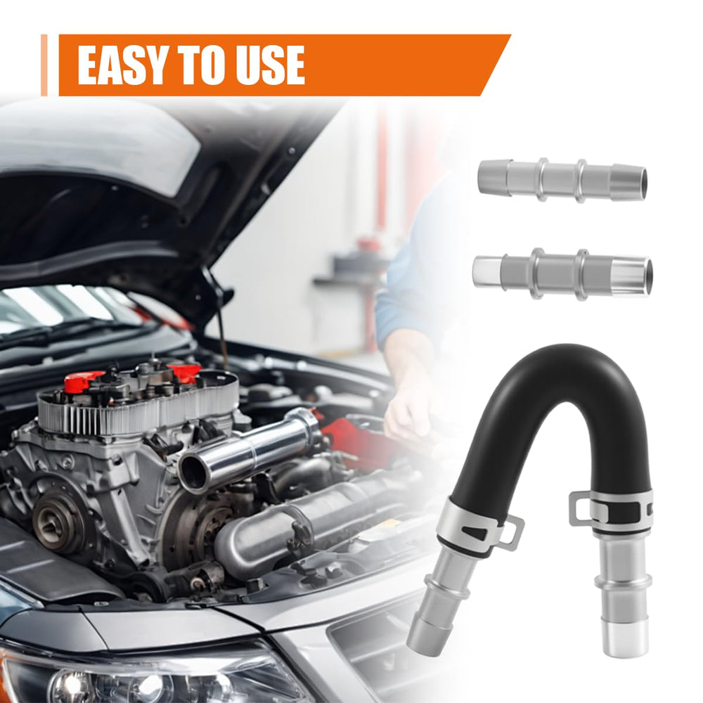 YoRise installed under hood illustrating simplified coolant bypass solution