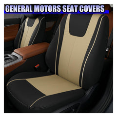 YoRise front seat cover installed in car illustrating comfortable, stylish interior