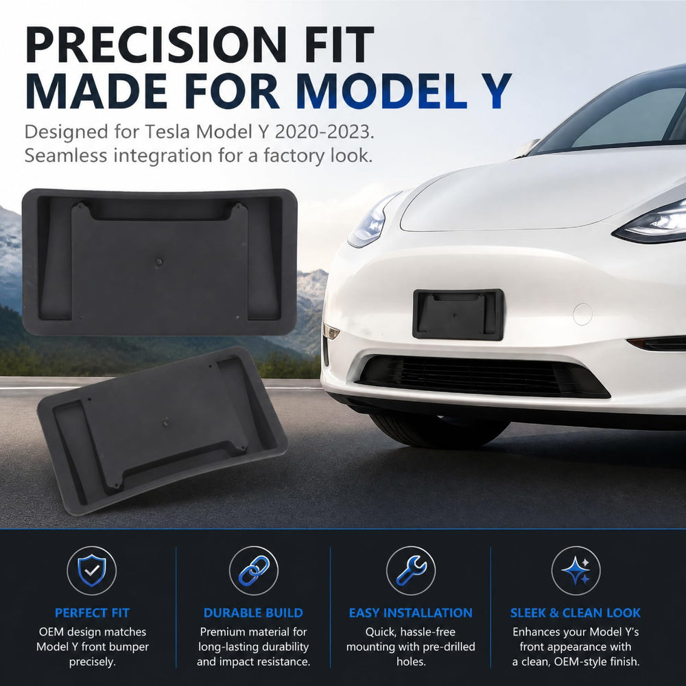 Yosoo Health Gear mounted on Tesla bumper demonstrating secure fit
