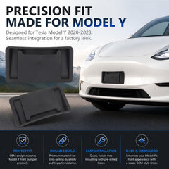 Yosoo Health Gear mounted on Tesla bumper demonstrating secure fit