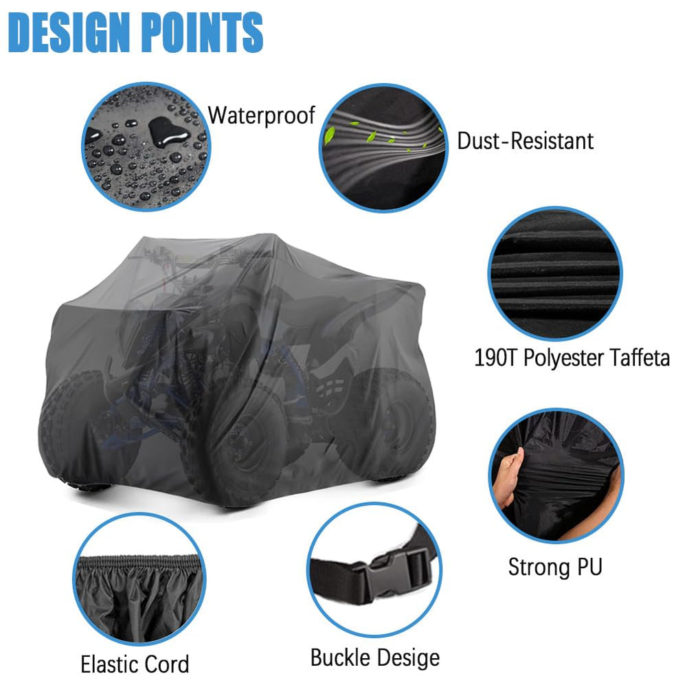YOTOM fabric texture showing waterproof and UV-resistant coating