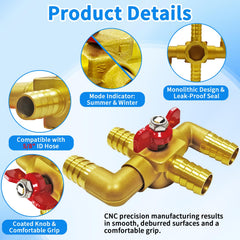 yourheey close-up of brass finish highlighting corrosion resistance and precision machining