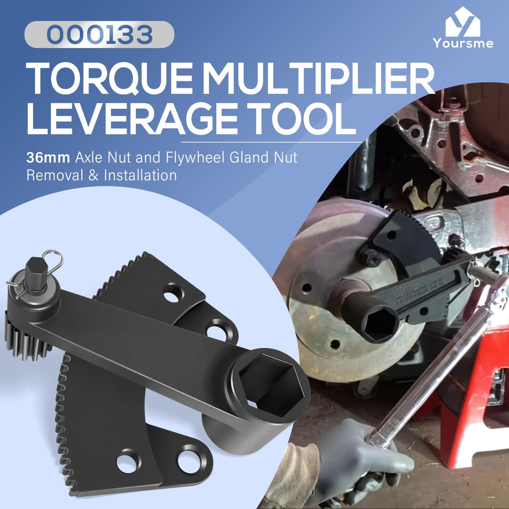 Yoursme assembled torque multiplier side profile demonstrating compact design and easy handling