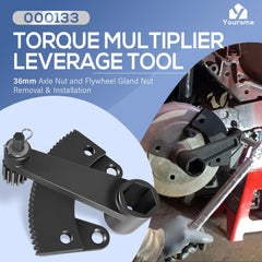 Yoursme assembled torque multiplier side profile demonstrating compact design and easy handling