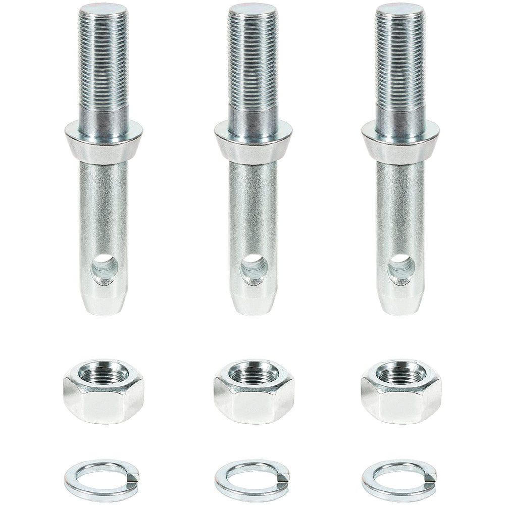 Yoursme detailed view of pin threads and hex nut showing secure fastening benefit