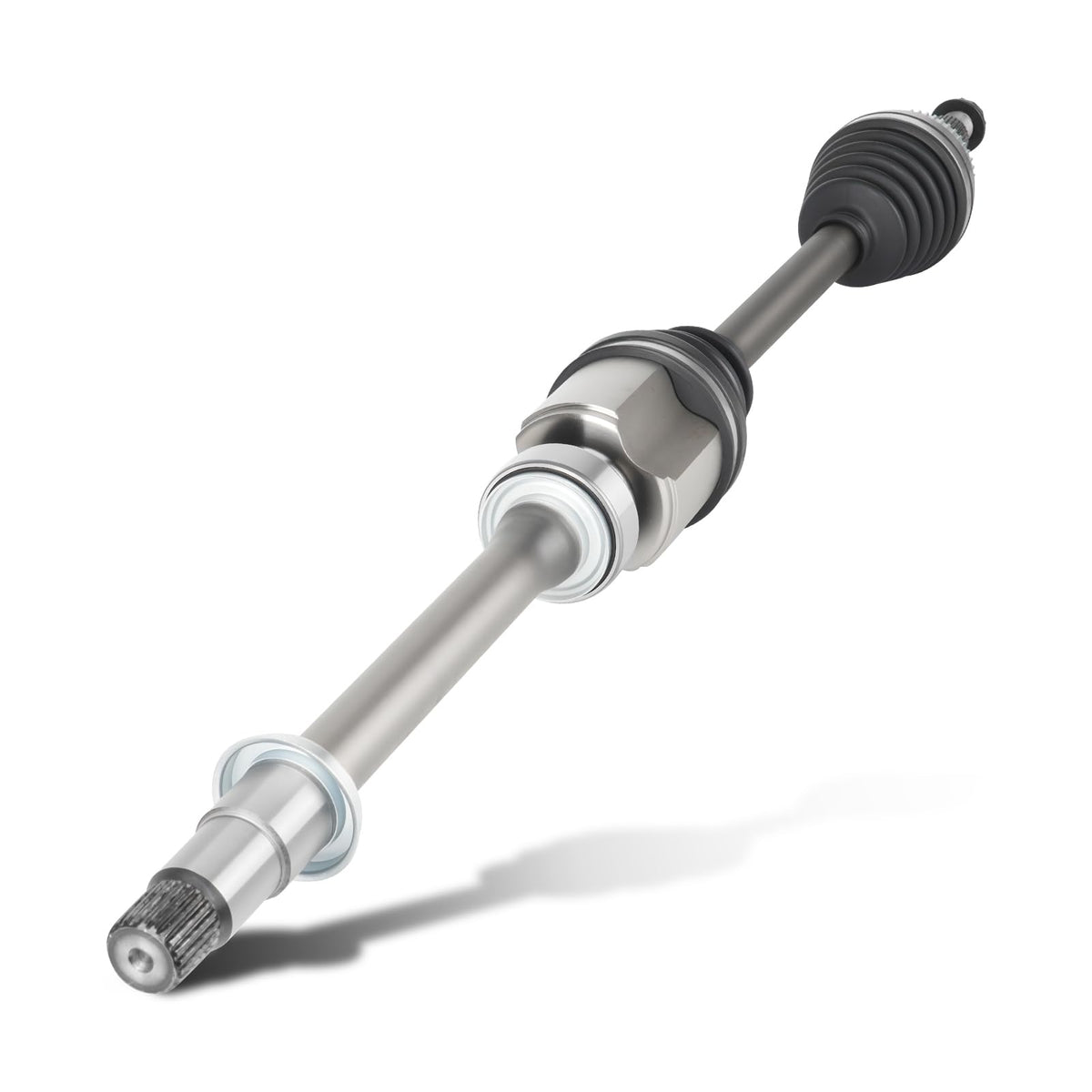 Youxmoto front-right CV axle front-angle showing fit and finish benefits