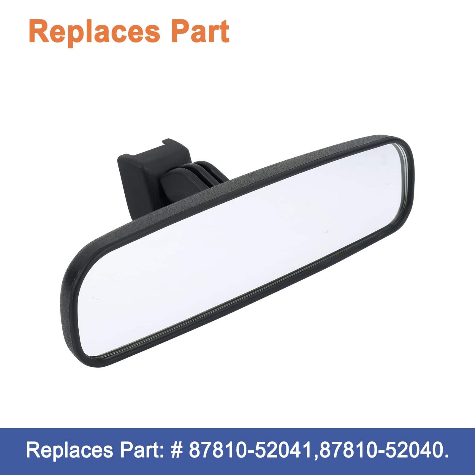 YOUYIEN mirror back mounting detail showing bracket and secure fit benefit