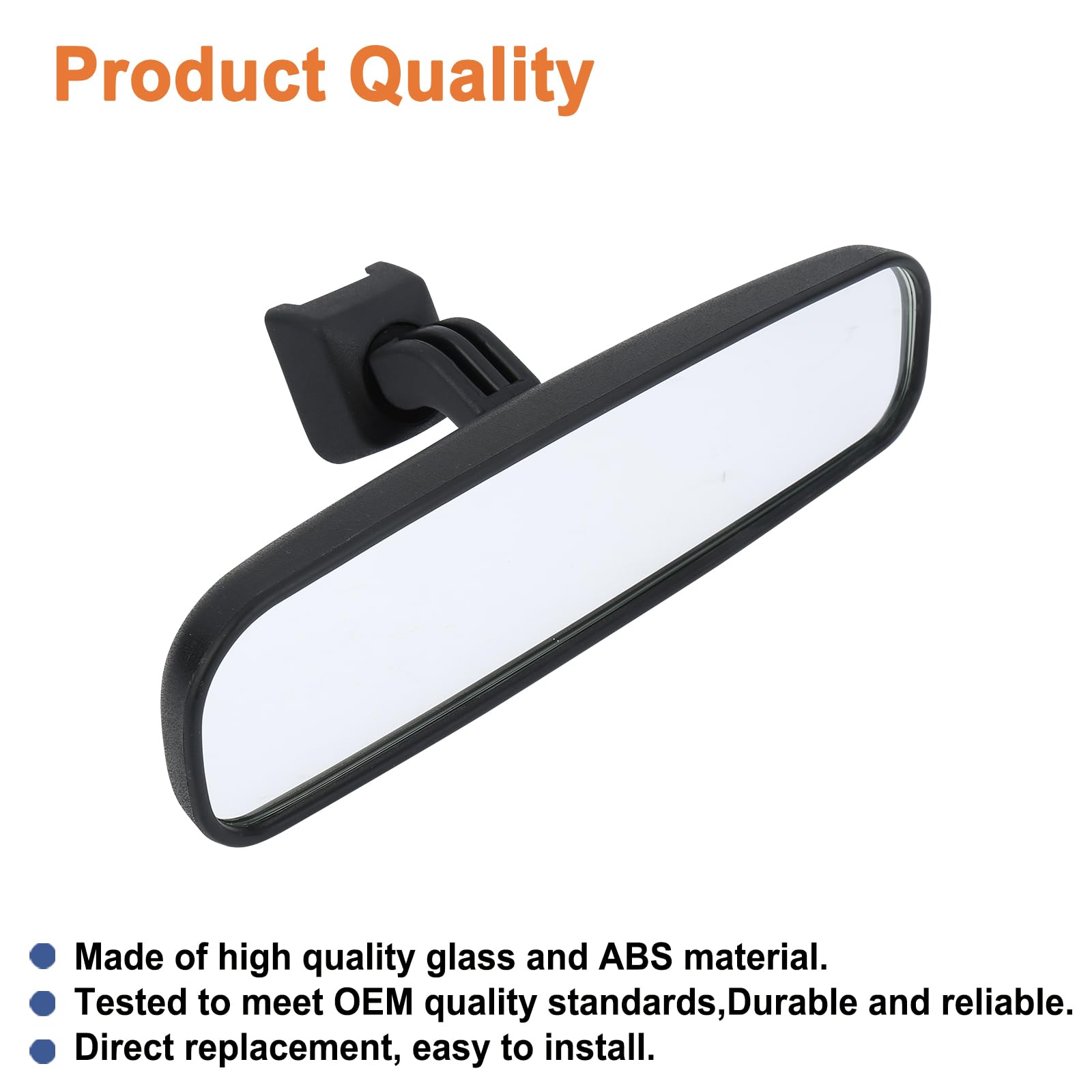 YOUYIEN mirror installed in car cabin improving rear visibility benefit