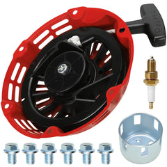 YOXUFA front assembly view showing solid replacement starter and improved starting reliability