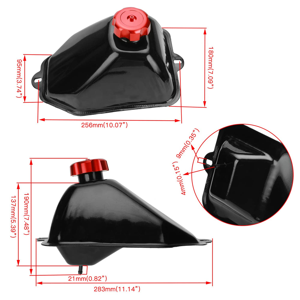 YOXUFA inline fuel filter detail protecting engine from debris