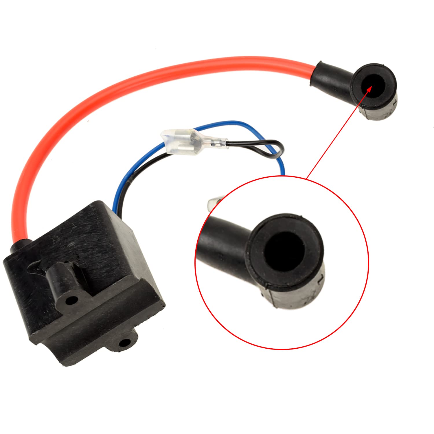 YOXUFA fuel line with clips arranged for easy hose replacement