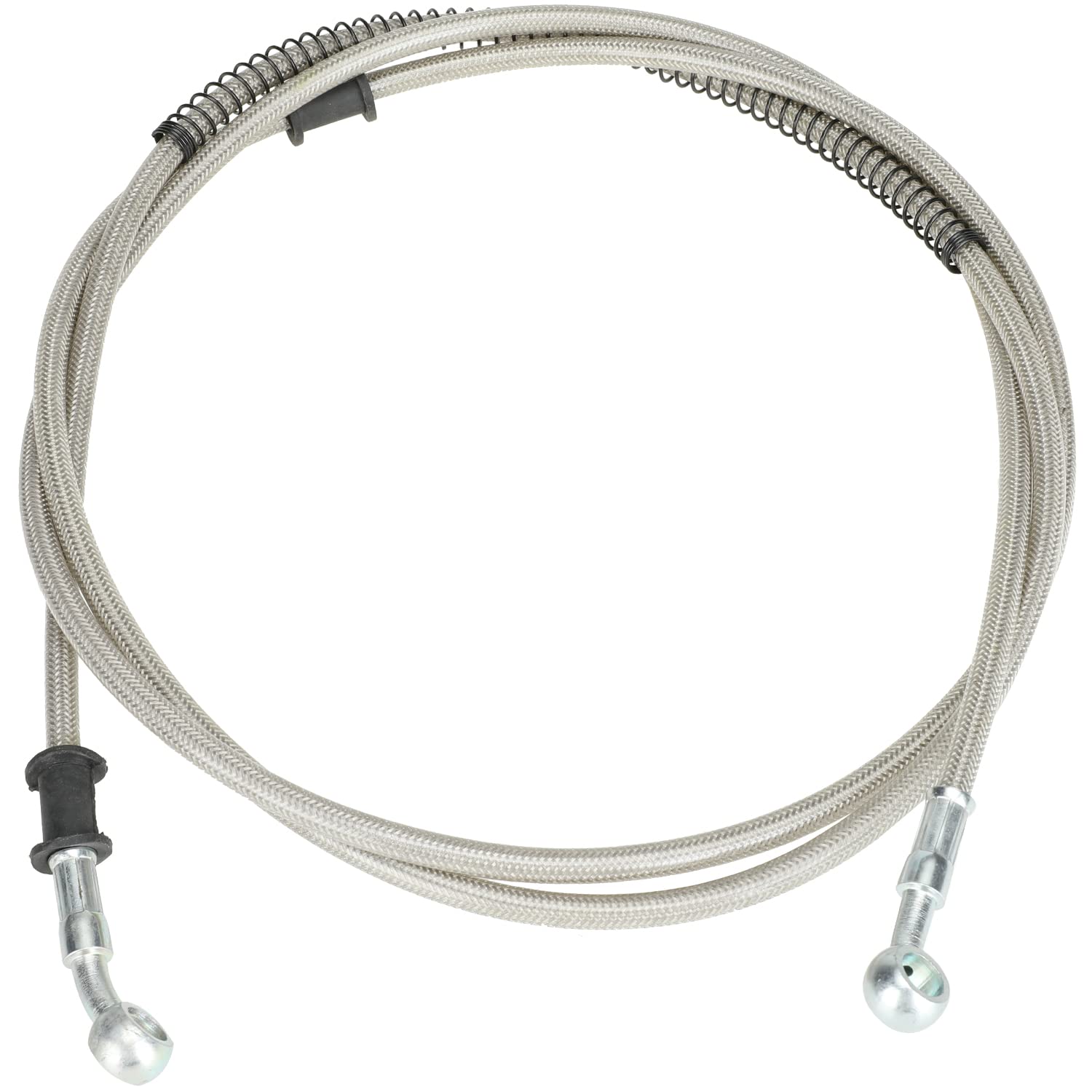 YOXUFA hose routed under chassis showing tidy secure routing benefit