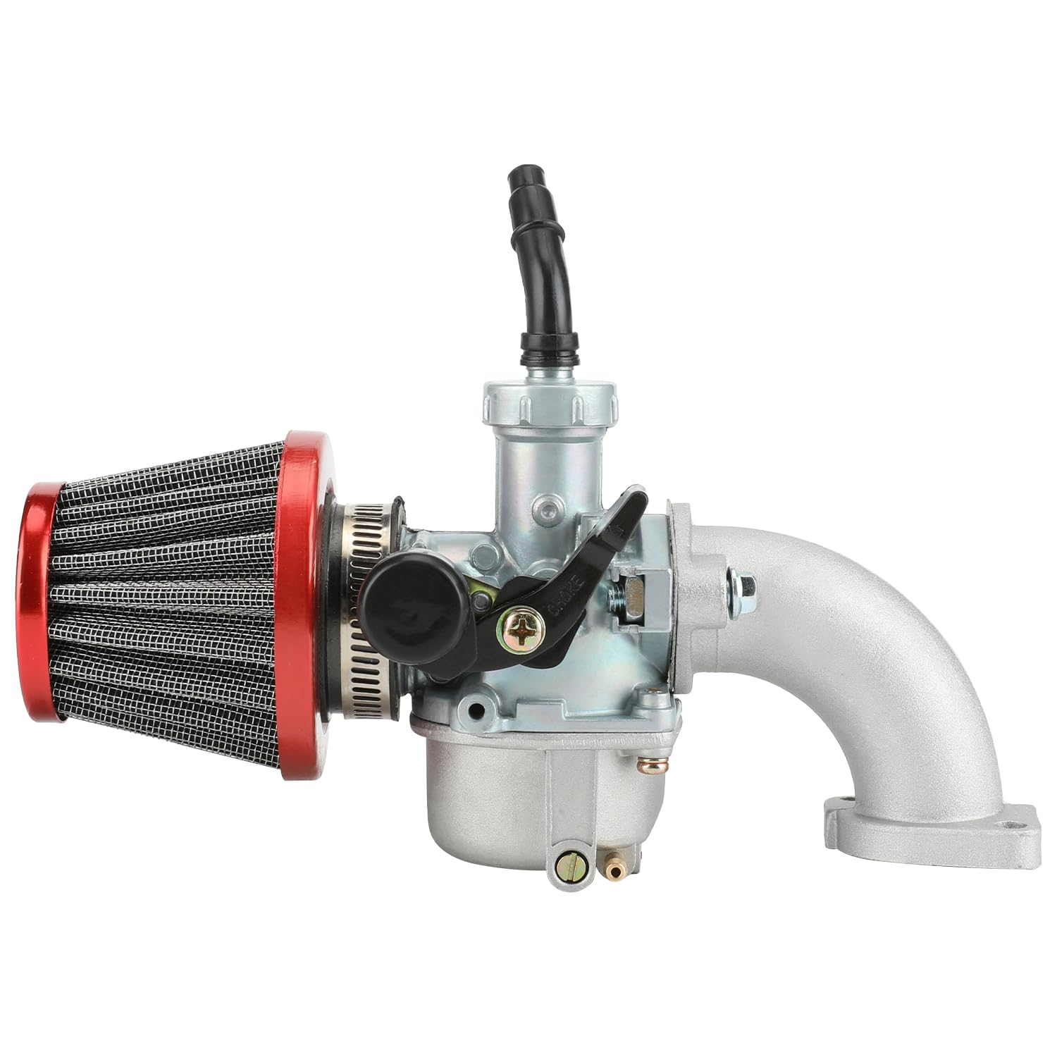 YOXUFA PZ22 installed on a pit bike demonstrating improved throttle response