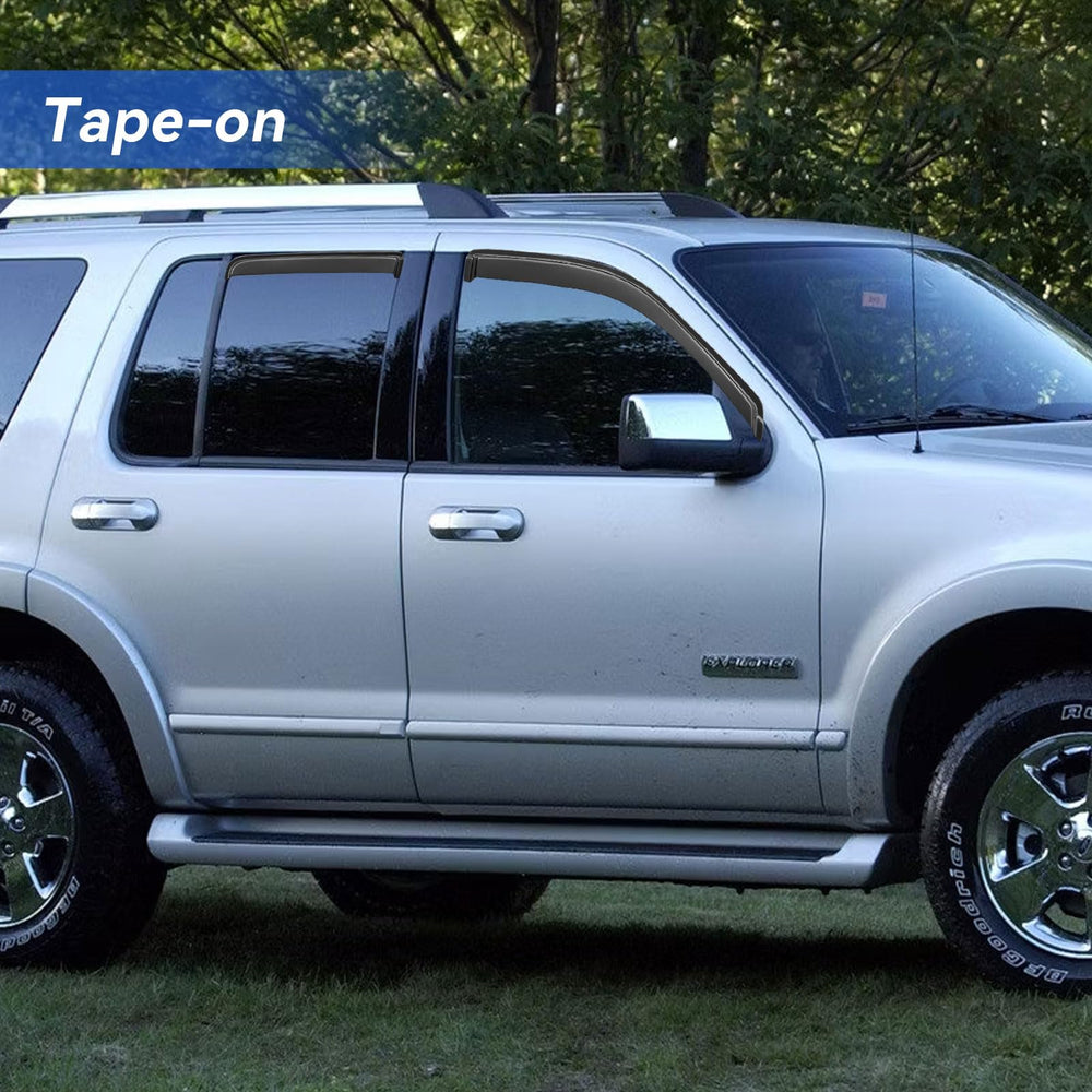 YQAUTEC 3M adhesive tape detail displaying strong bond and drill-free installation benefit