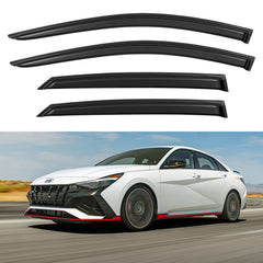 YQAUTEC front passenger visor showing fit and rain protection benefit