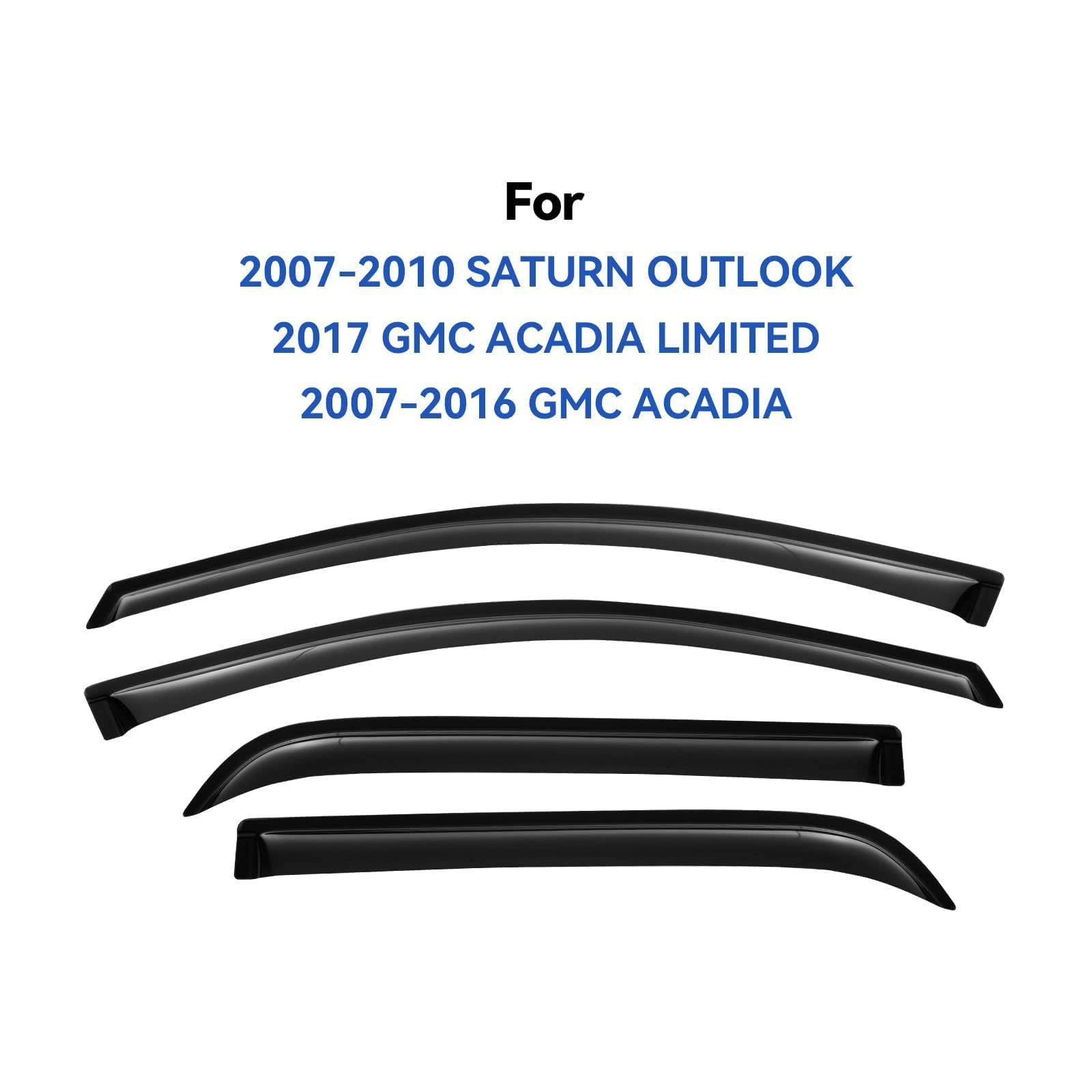 YQAUTEC side profile installed on Acadia demonstrating low-profile protection