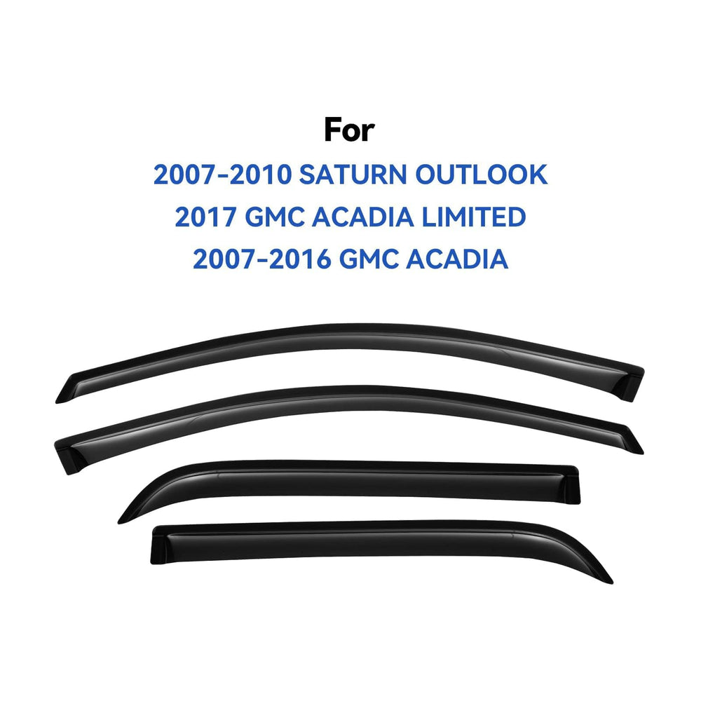 YQAUTEC side profile installed on Acadia demonstrating low-profile protection