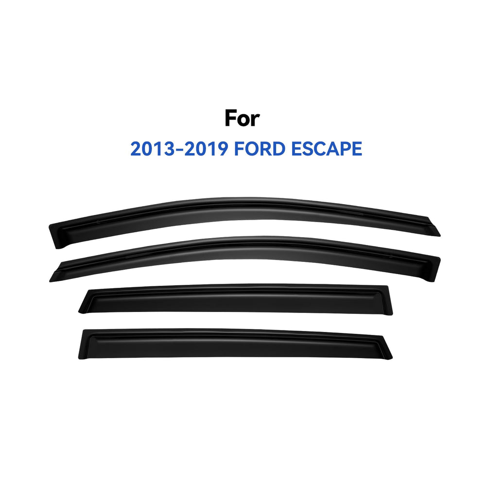 YQAUTEC side profile installed on Ford Escape demonstrating clean fit and protection