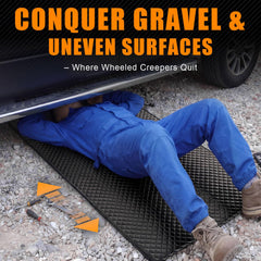 YQCQWL folded mat in carry bag for easy trunk storage and portability