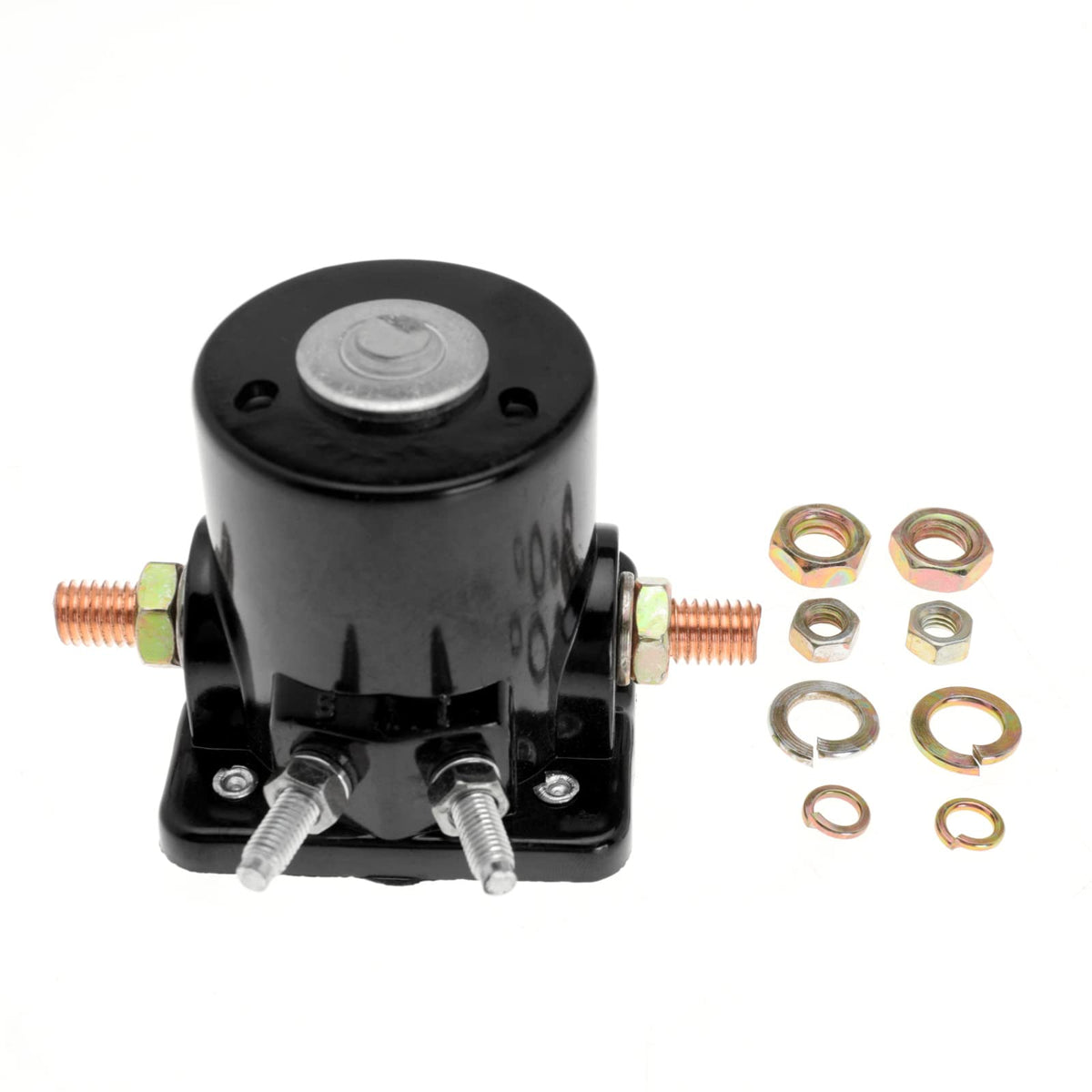 YRANZO starter relay front view showing compact design and reliable replacement