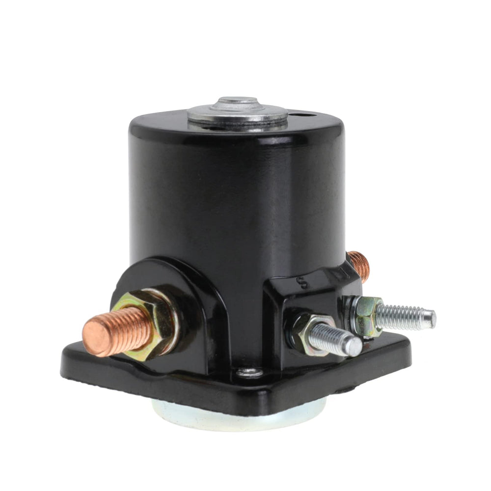 YRANZO starter relay installed on outboard demonstrating direct-fit replacement
