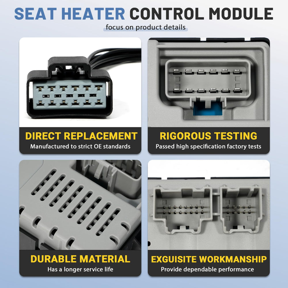 Ytrica module installed in vehicle seat demonstrating restored heat/cool benefit