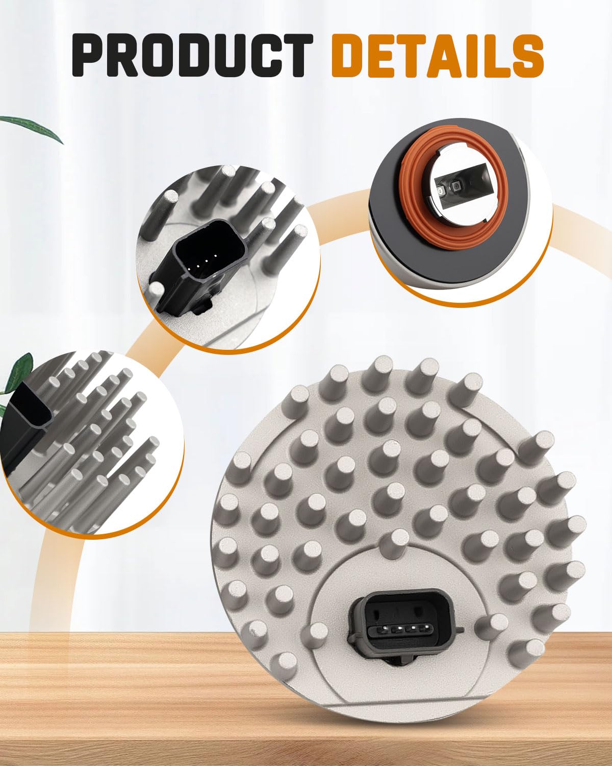YUANTUO aluminum and plastic housing detail offering corrosion resistance