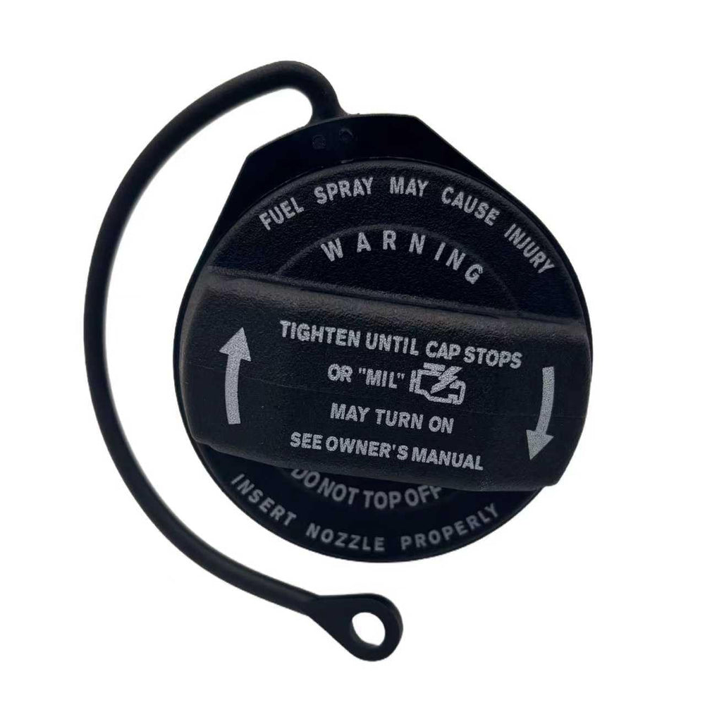 YUESHAN gas cap installed on fuel filler neck showing correct fit