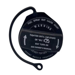 YUESHAN gas cap installed on fuel filler neck showing correct fit