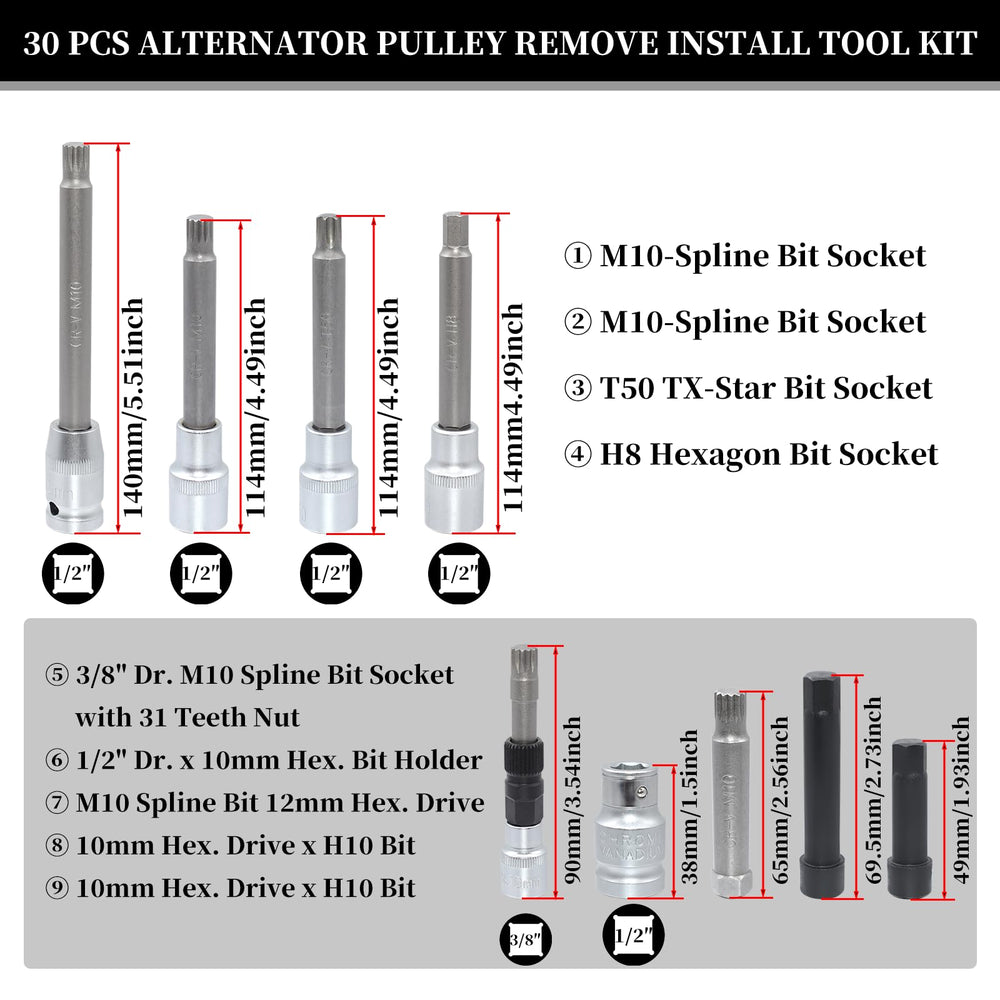 Yuesstloo adapters laid out displaying variety for broad vehicle compatibility