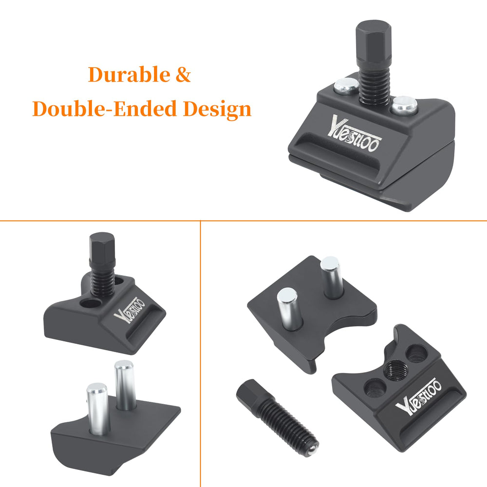 Yuesstloo angle showing both heads demonstrating dual-ended versatility