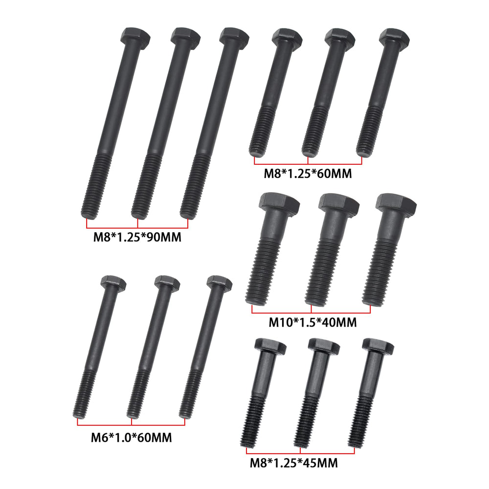 Yuesstloo six-way bearing puller plate detail adapts to multiple flange patterns