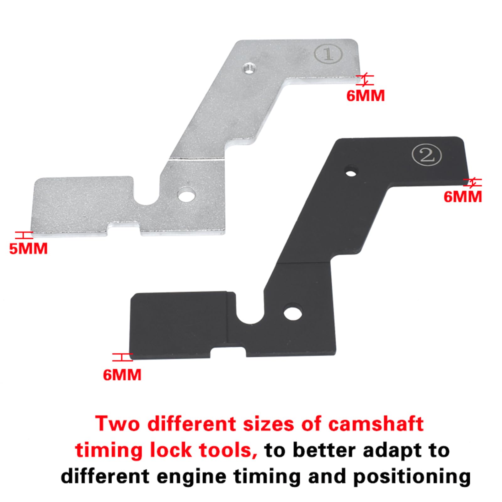 Yuesstloo crankshaft alignment pin detail demonstrating secure TDC positioning benefit