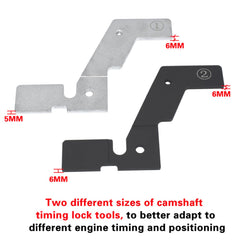 Yuesstloo crankshaft alignment pin detail demonstrating secure TDC positioning benefit