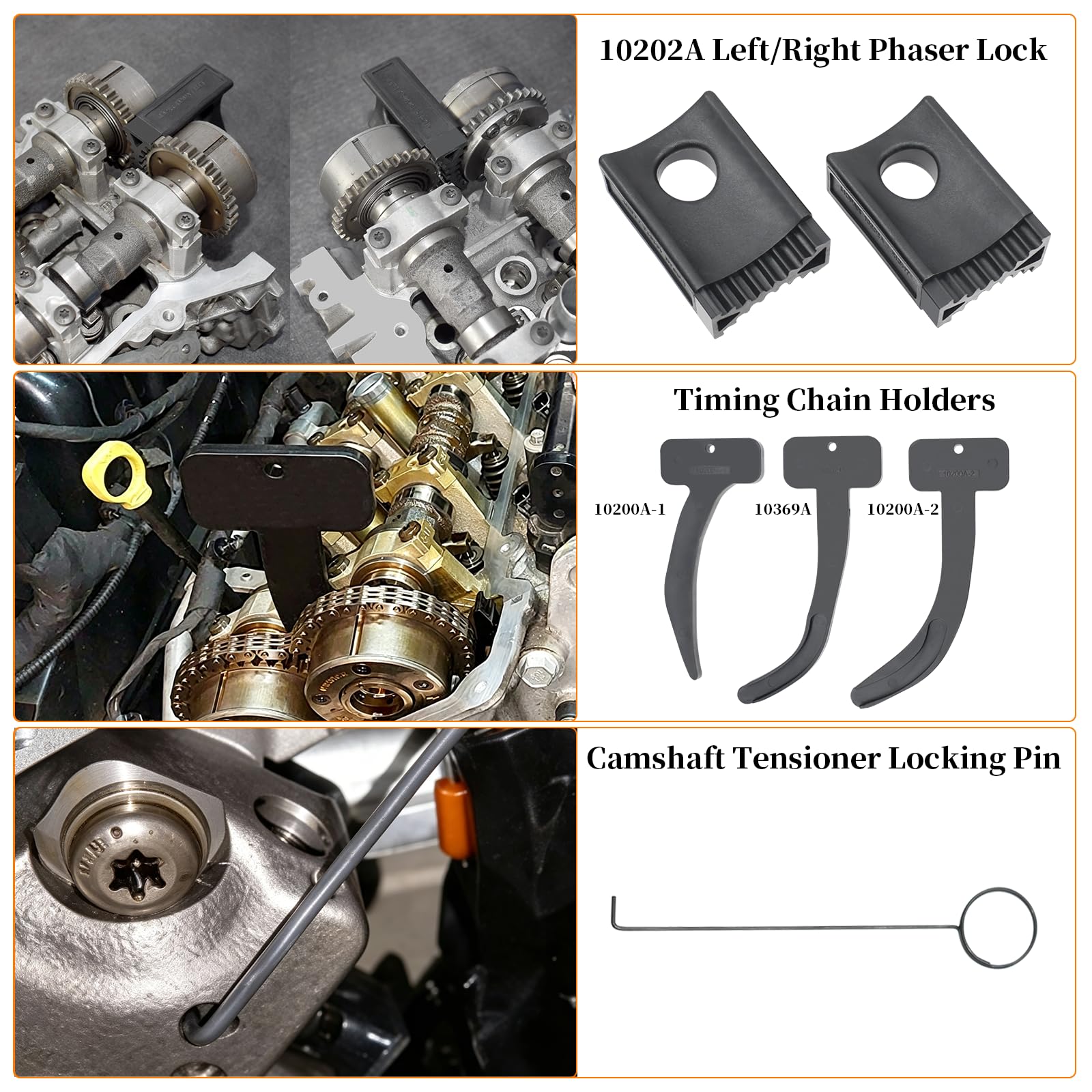 Yuesstloo crankshaft pulley wrench included to steady harmonic damper