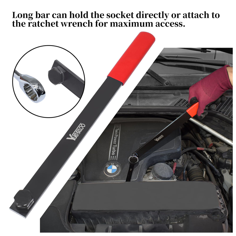 Yuesstloo crowfoot wrenches and adapters showing versatile fit options