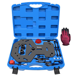 Yuesstloo kit front layout showing organized transmission tools and benefits