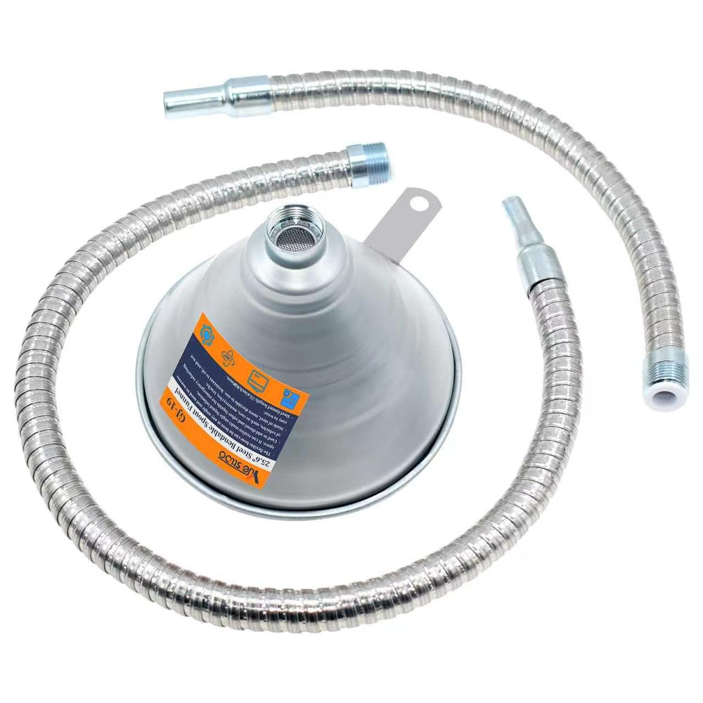 Yuesstloo close-up of bendable hoses demonstrating flexible routing benefit