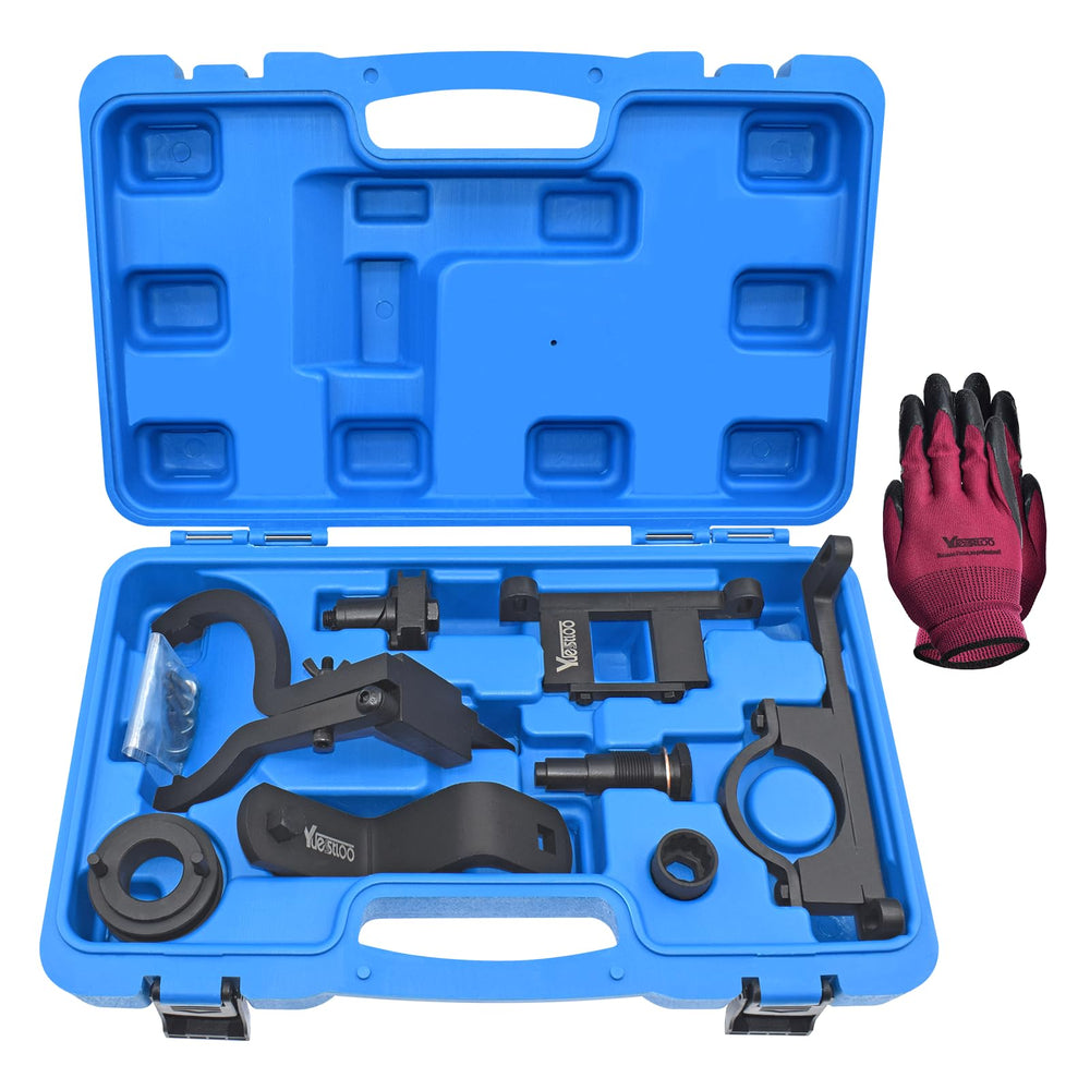 Yuesstloo front packaging showing full kit and organized case benefit clear inventory